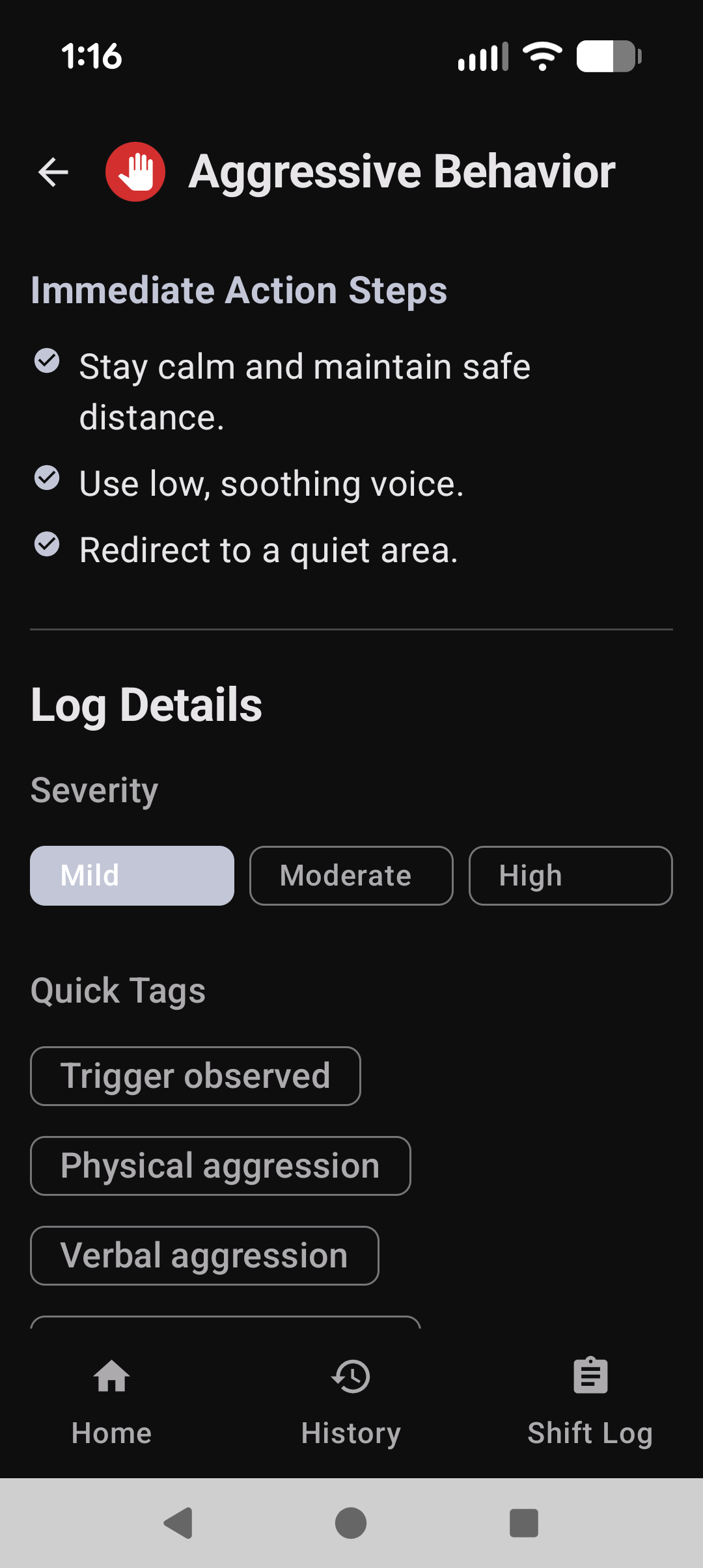 Immediate Action Steps